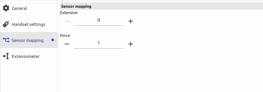 sensor mapping